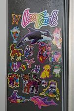 Handmade Lot Of Magnets Made W/ Vintage Lisa Frank Stickers DIY Art Lot Orca Cat picture