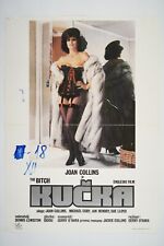 THE BITCH 19x27 Original RARE exYU movie poster 1979 JOAN COLLINS, GERRY O'HARA picture