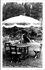 Dupuis Seafood Tavern RPPC Umbrella Postcard  picture