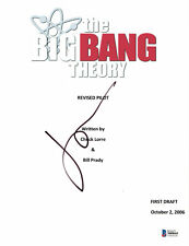 JIM PARSONS SIGNED AUTOGRAPH THE BIG BANG THEORY SCRIPT BECKETT  picture
