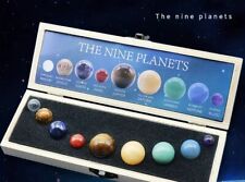 Align Your Energy with the Gemstone Set of the Nine Planets. Set In Box - New picture