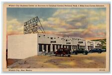 c1940 White City Business Center Entrance White City New Mexico Vintage Postcard picture