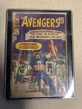 Avengers#16 May 1965 NEW LINE-UP CAP AVENGERS ASSEMBLE COVER picture