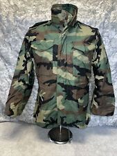 Vintage M65 US Army Jacket Mens Small/Reg Woodland Camo Field Coat NEW A-21 picture