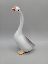 Vintage Hungarian Hollohaza Porcelain  6” Goose Figurine EXC. picture