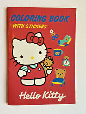 Vintage 1976 1989 Hello Kitty Sanrio Japan Retro Rare Old Sticker Album Coloring picture