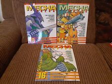 Mecha Press Anime Model and Game Magazine Lot of 3 1994 *Read Description* picture
