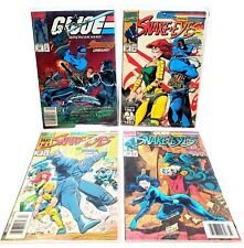 1993 G.I. Joe Snake Eyes  Lot #132 #135 #136 #138 4x Lot Run RARE Marvel ~ VG-VF picture