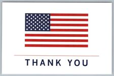 Postcard American Flag Thank You Veterans Service Members picture