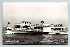 c1951 RPPC Postcard Catalina Island CA Phoenix Glass Bottom Boat Excursion Tour picture