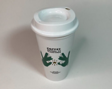 NEW Starbucks ASL Green Hands Reusable Hot Cup picture