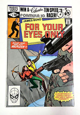 James Bond For Your Eyes Only #2 NM (1981 Marvel) Movie, Origin picture