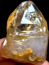 44g 1PC Diamond GradeSuper Skeletal FENSTER Amethyst Quartz Crystal Point i830 picture