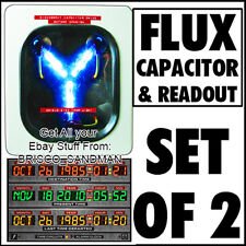 Fridge Fun Refrigerator Magnet BACK TO THE FUTURE: FLUX CAPACITOR & READOUT SET picture