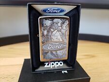 Zippo 207 Street Chrome Lighter Ford Oval Jul 2016 picture