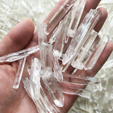100g Bulk Lot Natural White Clear Quartz Single Terminated Point Crystal Healing picture