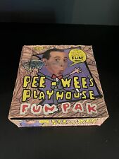 Topps Pee Wee's Playhouse Fun Pak Unopened Box 36 Packs picture