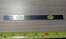 Vtg Sommer And Maca Glass Machinery Co SOMACA Chicago Advertising Metal Ruler picture