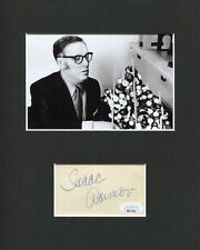 Isaac Asimov Foundation I, Robot Author Rare Signed Autograph Photo Display JSA picture