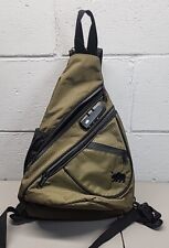 Cali Crusher Sling - 100% Smell Proof/Convertible ShoulderPack (Green/Black) EUC picture