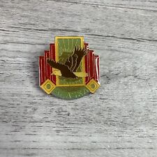 Vintage Alaska Flying Eagle Enamel Lapel Pin Multicolor picture