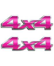 Pink 4x4 Truck Decal Sticker Set picture