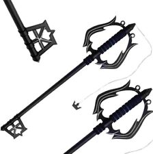 Fantasy Black Metal Oblivion Key blade Metal Replica Sword picture