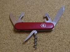 Victorinox ECONOMY SPARTAN Swiss Army SAK Knife RED SCALES 91mm 9 tools picture
