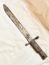 *GREAT FIND*🔥WWI ROSS RIFLE Co. Quebec BAYONET🔥US “8” INSIGNIA🔥& NUMBERED picture