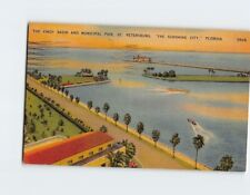 Postcard The Vinoy Basin and Municipal Pier St. Petersburg Florida USA picture
