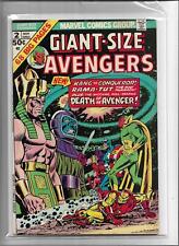 GIANT-SIZE AVENGERS #2 1974 FINE 6.0 4406 KANG RAMA-TUT picture