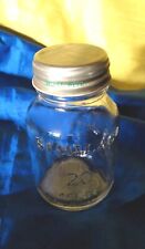 MCM Clear Glass Similac 20 Baby Bottle Formula with Lid 4 FL OZ or 120ML Vintage picture