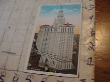 Orig Vint post card MUNICIPAL BUILDING, new york CITY 1930 picture