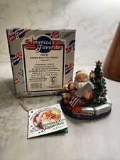 AMERICA’S FAVORITES LIONEL TRAIN SANTA CLAUS CHRISTMAS TREE ENESCO With Box picture