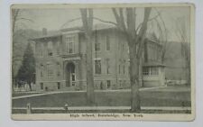 Bainbridge, NY Postcard High School Vtg Antique New York Truman Bros. Views picture