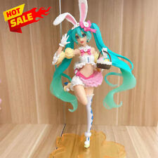 New VOCALOID Hatsune Miku Easter Rabbit Ear Girl Bunny Dress Action Figure Toy picture