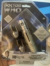 DOCTOR WHO 10th Doctor Sonic Screwdriver Ultraviolet Light & Pen picture