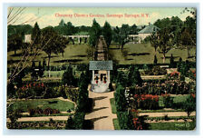 c1910s Chauncey Olcott's Garden, Saratoga Springs New York Unposted Postcard picture