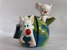 Animaniacs 1998 Warner Brothers PINKY AND THE BRAIN World Salt & Pepper Shakers picture