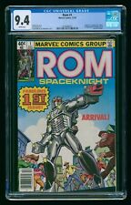 ROM #1 (1979) CGC 9.4 ORIGIN & 1st APPEARANCE WHITE PAGES picture