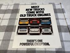 International MV 404/446 Truck Engine Brochure, 1975 picture
