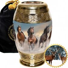 Wild Horses Cremation Urn, Cremation Urns Adult, Urns for Human Ashes picture