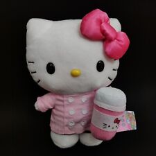 Hello Kitty Cafe Plush Chef With Coffee Cup 8 Inch Exclusive Sanrio 2018 NEW picture