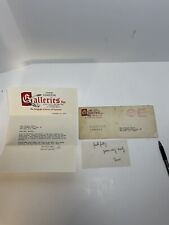 Sigmund Freud Autographed Paper with Letter from Charles Hamilton Gallery picture