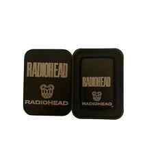 Radiohead Engraved Lighter Black Mate with Case picture