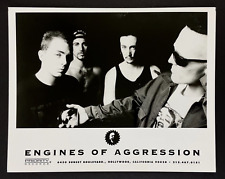 1990s Engines Of Aggression Industrial Metal Rock Band Vintage Promo Photo picture