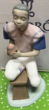 LLADRO 6135 Football Star Black Legacy Collection Retired Mint Box Rare picture