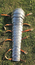18ga Arm LARP Guard Armor Steel Bracers SCA Pair Armour Medieval Costume picture