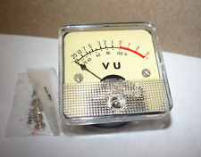 VINTAGE VU METER FROM AUDIO RADIO STEREO SHOP - NOS - MINTY picture
