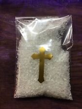 Minister BLESSED Dead Sea Salt from The Holy Land - 15g bag with purple pouch picture